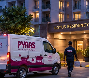 PYAAS delivery van